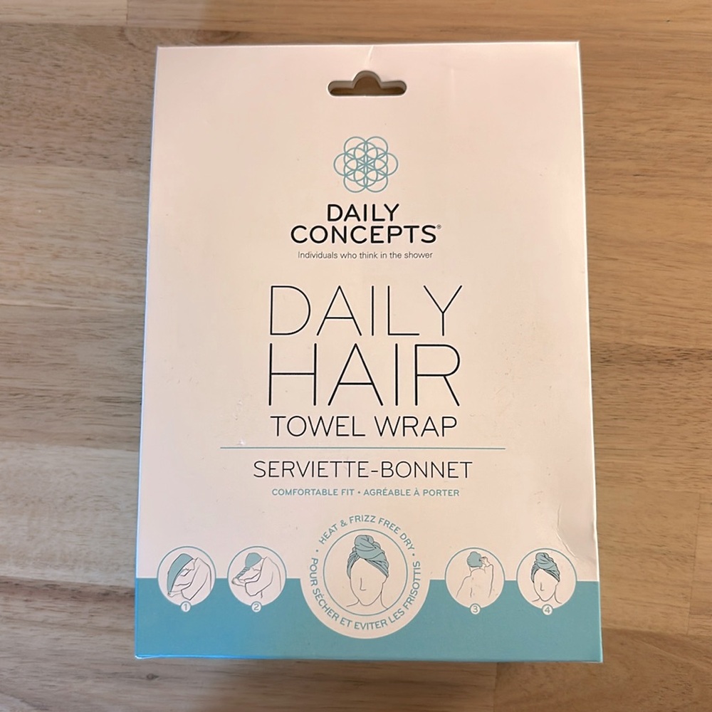 Daily Concepts Daily Hair Towel Wrap